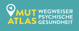 Logo zum Mut-Atlas, Deutschlands online-Wegweiser rund um psychische Gesundheit