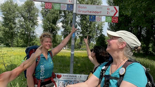 Mut-Tour-Wanderung 2025: Auf der Zielgeraden nach Bonn