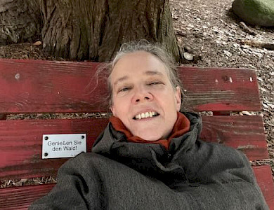 Waldbaden im Februar