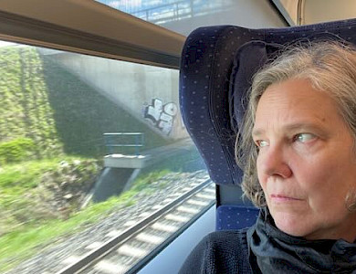 Auf dem Weg zur Beerdigung einer lieben Verwandten